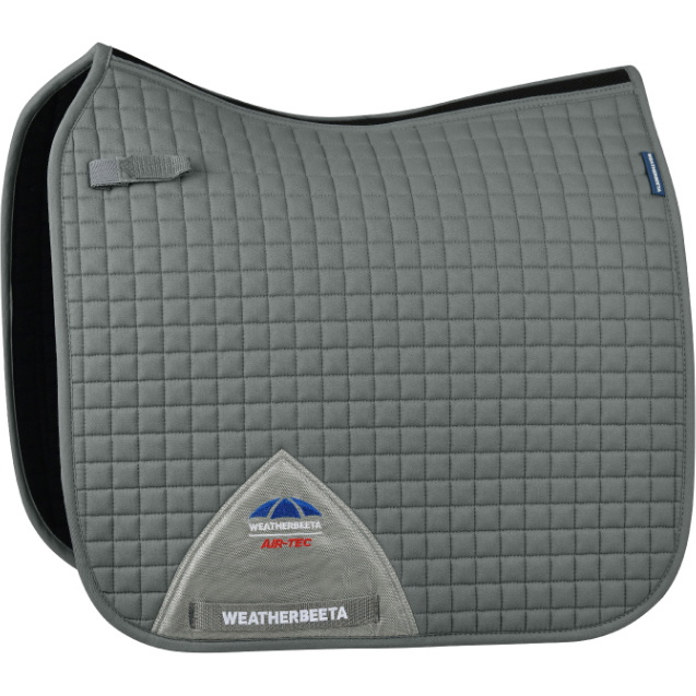 2025 Weatherbeeta Prime Air-Tec Dressage Saddle Pad 1028250 - Grey